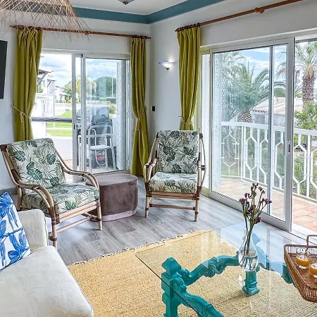 Lovely In 2bd 250m Ocean View And Ac Wi-fi Pool Αλμπουφέιρα