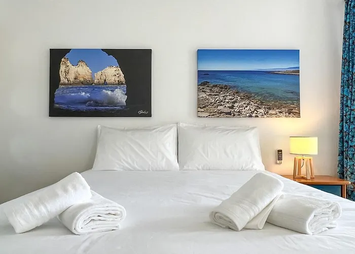 Lovely In 2bd 250m Ocean View And Ac Wi-fi Pool Albufeira